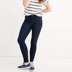 Madewell 9" Mid-Rise Skinny Jeans TENCEL Denim Edition F8990